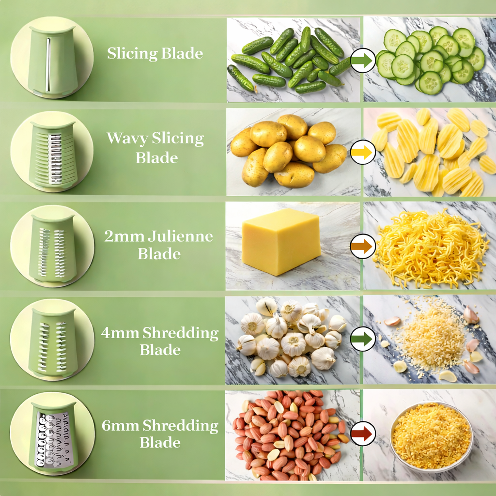 6 in 1 Razr cheese Grater